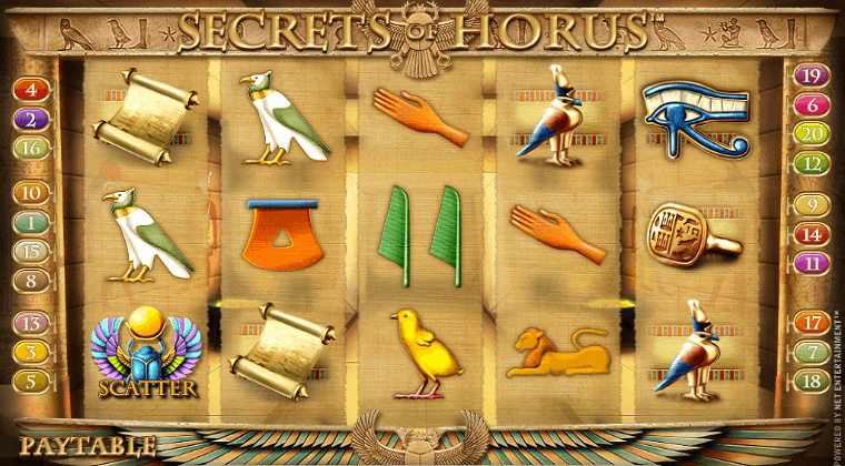 secrets-of-horus-netent-slot-oyunu